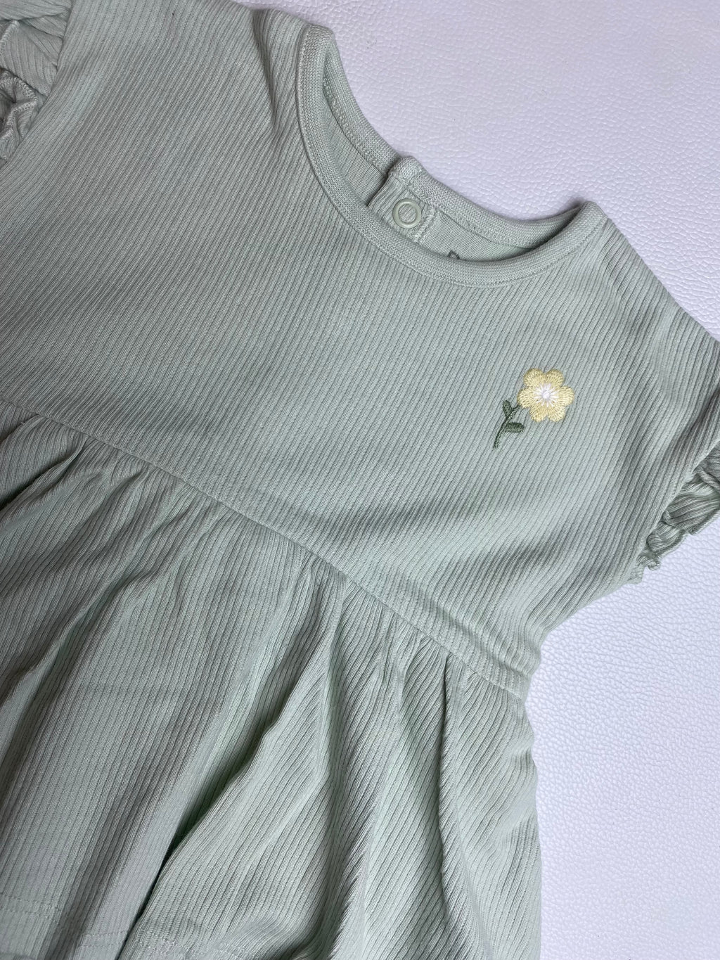 GREEN ONESIE | FROCK
