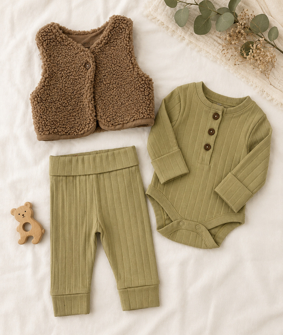 3 Piece Onesie Baby Set