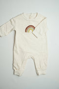 Rainbow Cream Fleece | Jumpsuit | A000006