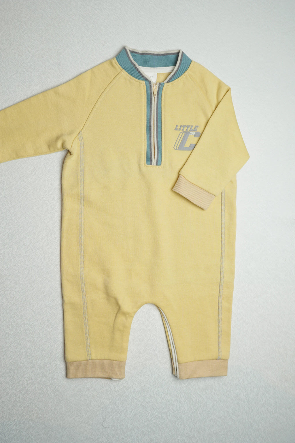 Zip Yellow Fleece | Jumpsuit | A000007