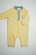 Zip Yellow Fleece | Jumpsuit | A000007