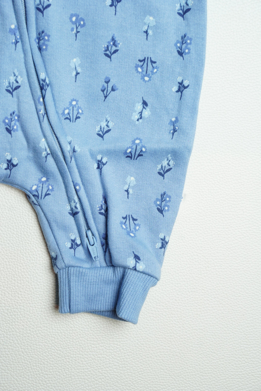Frill Blue Fleece | Jumpsuit | A000011