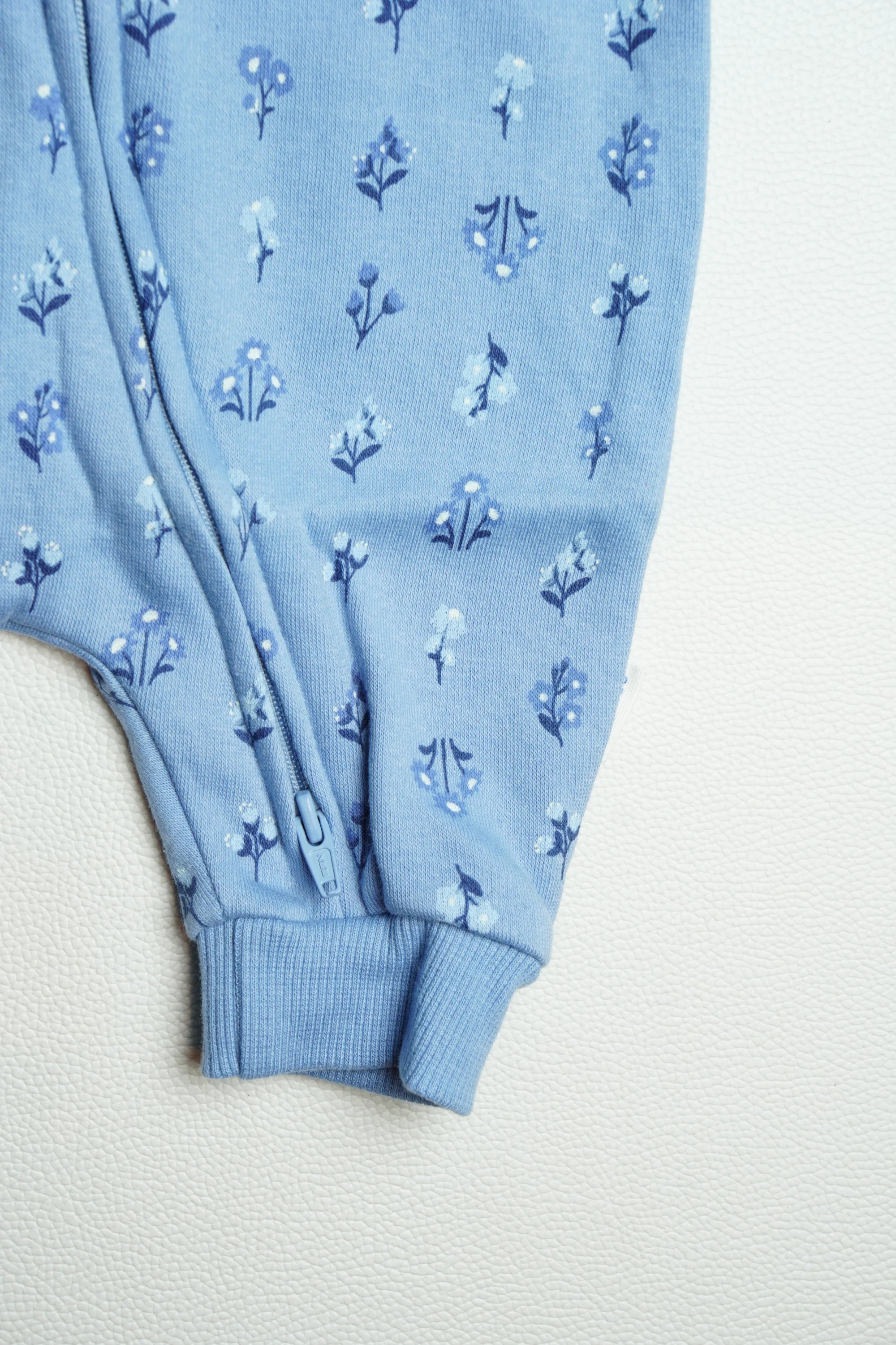 Frill Blue Fleece | Jumpsuit | A000011