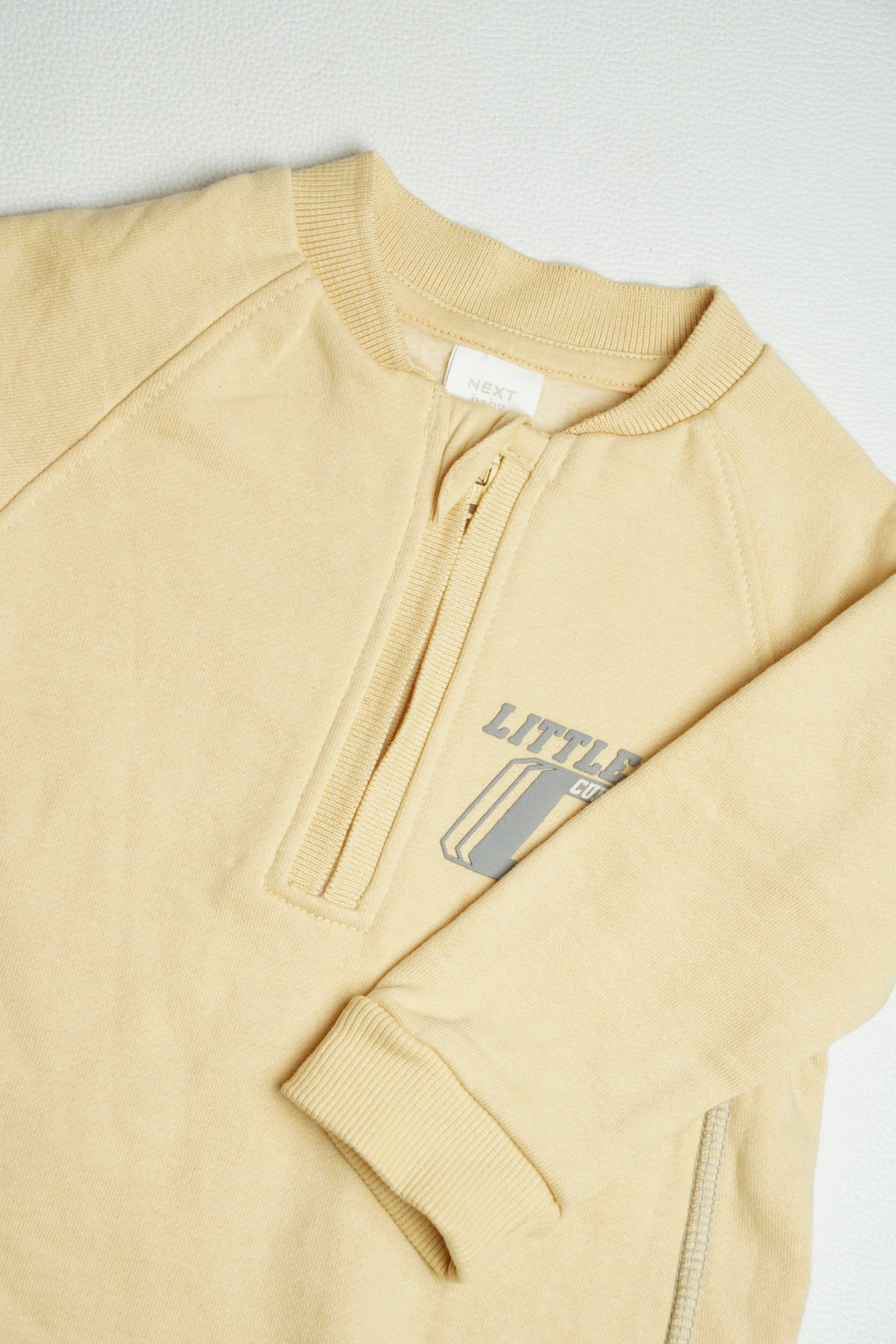 Zip Pastel Yellow Fleece | Jumpsuit | A000012
