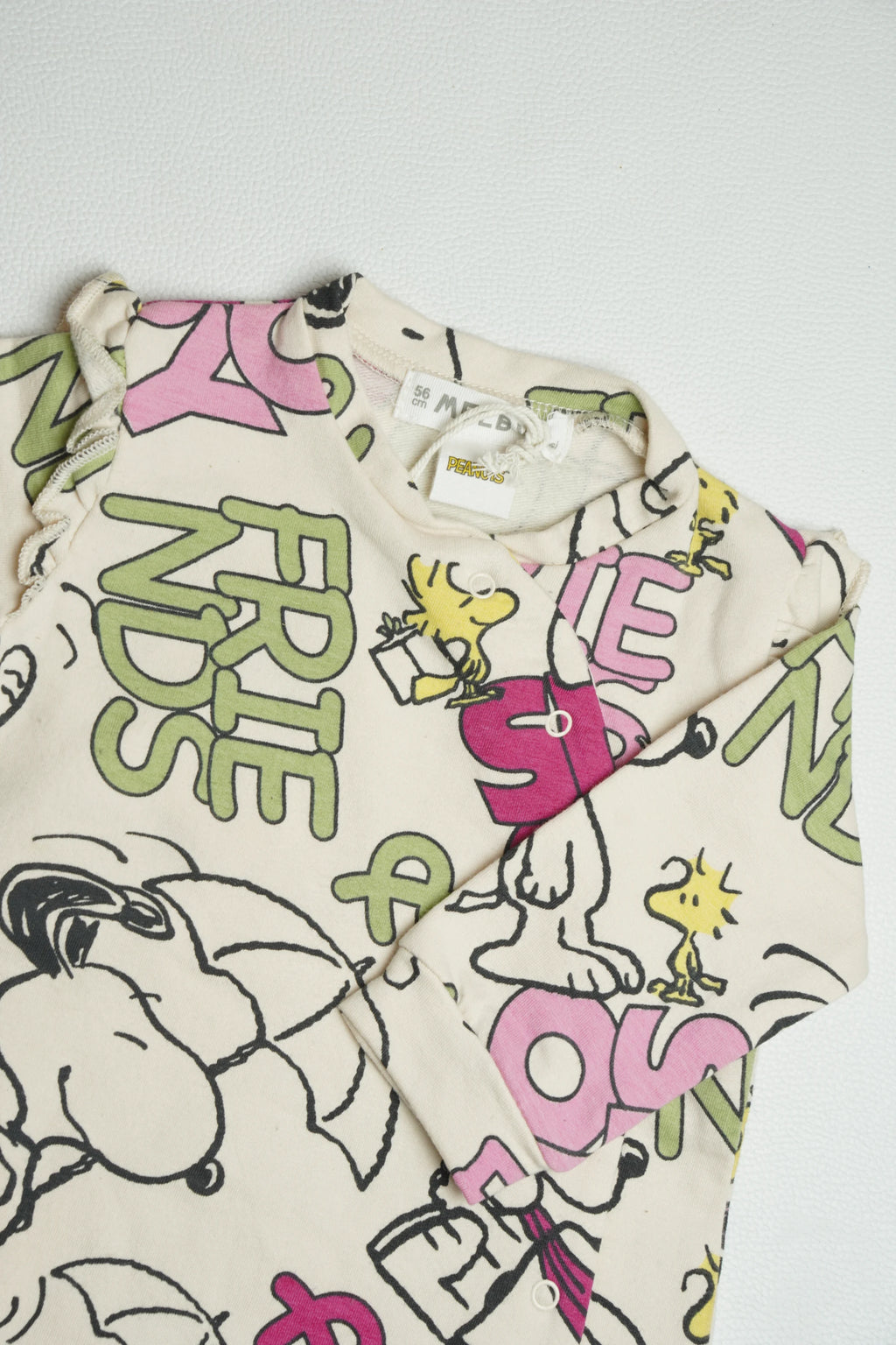 Graffiti Cream Fleece | Jumpsuit | A000016