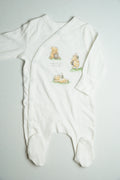 Pooh White Ribbed | Jumpsuit | A000030