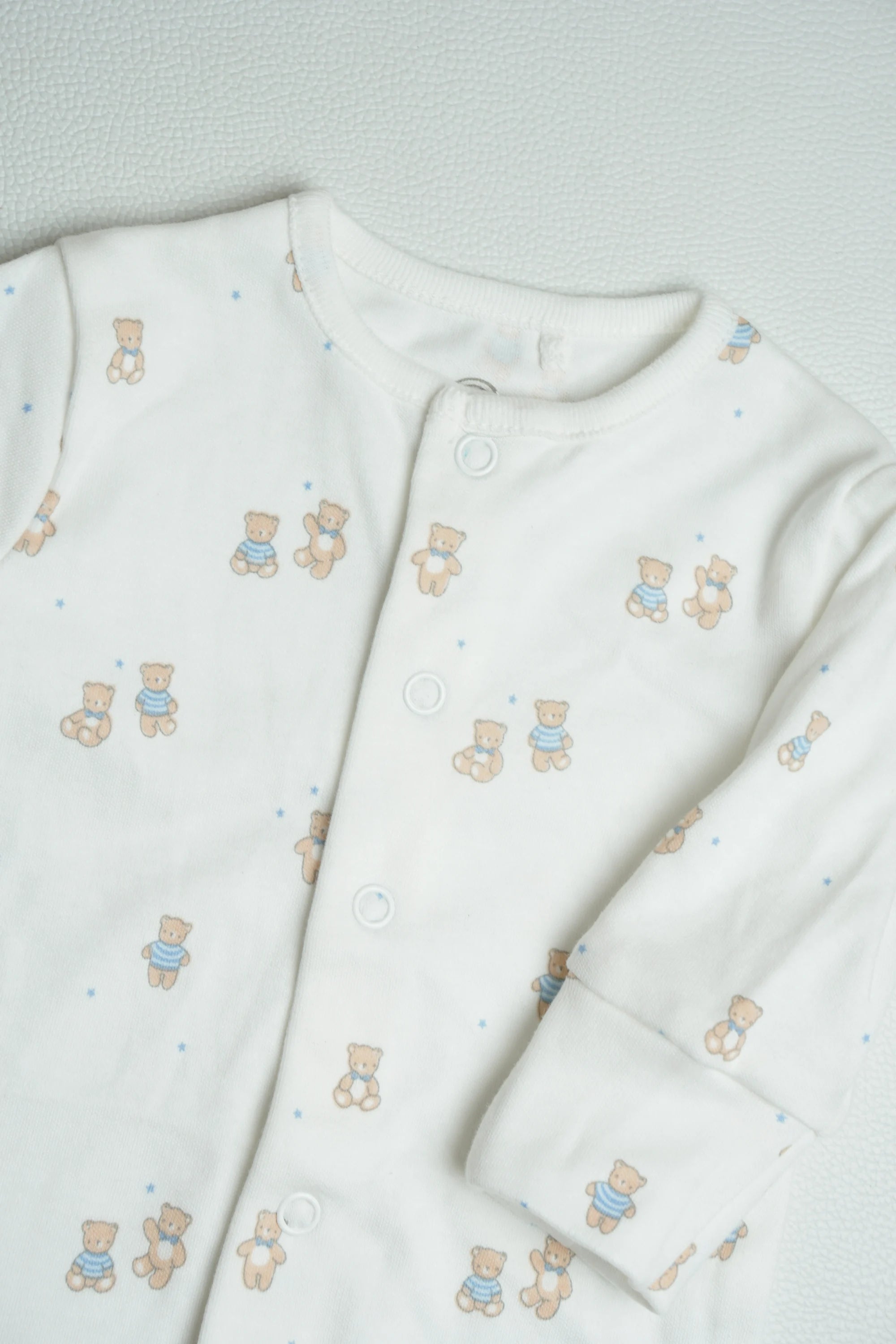Blue & Brown Bear | Jumpsuit | A000052