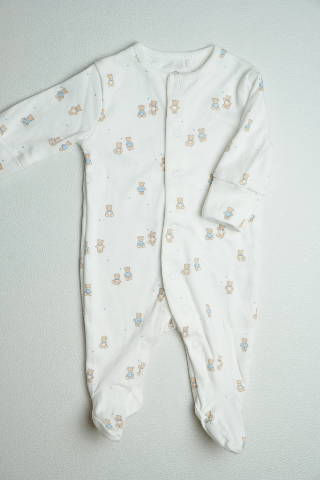 Blue & Brown Bear | Jumpsuit | A000052