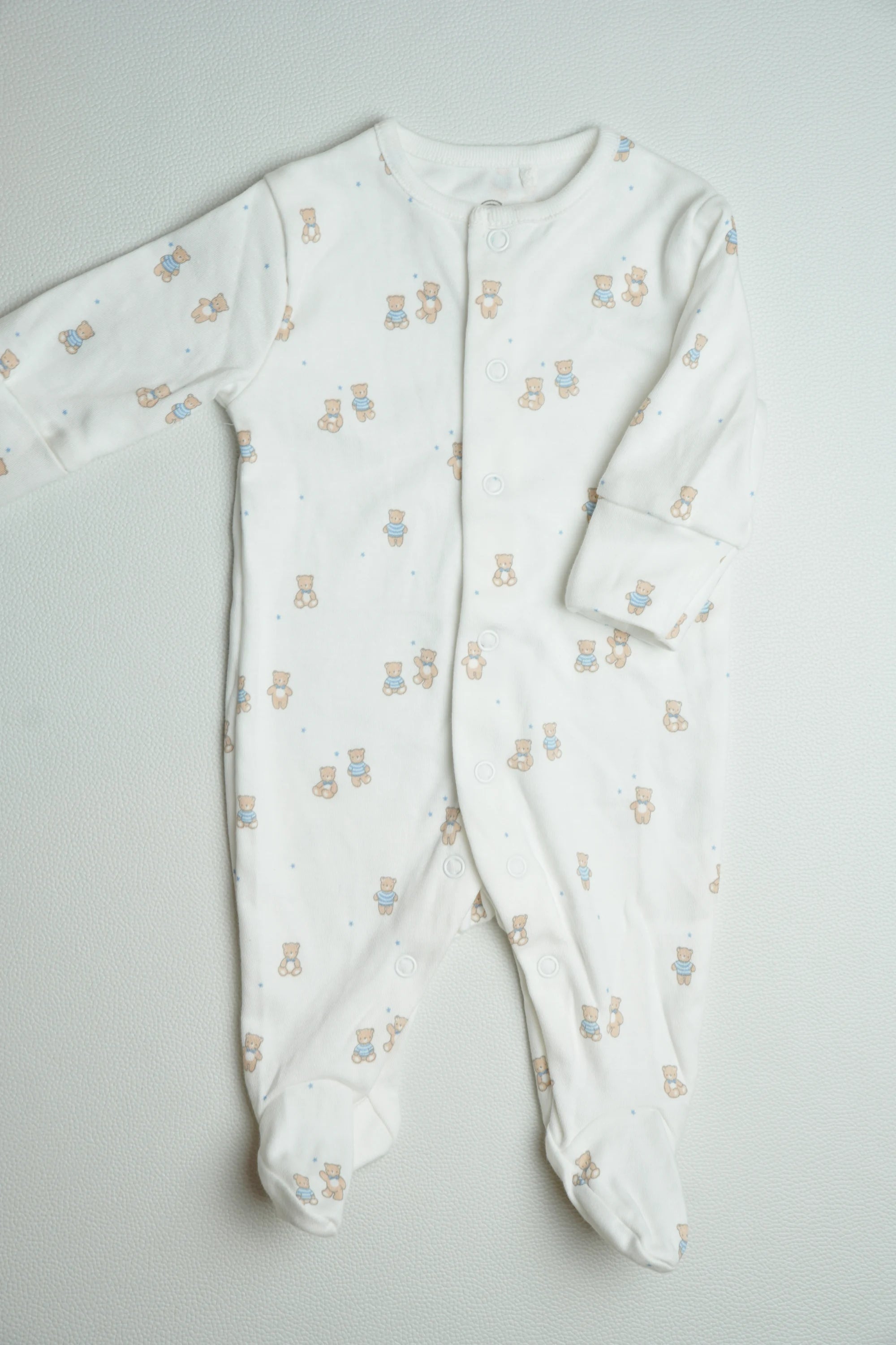 Blue & Brown Bear | Jumpsuit | A000052