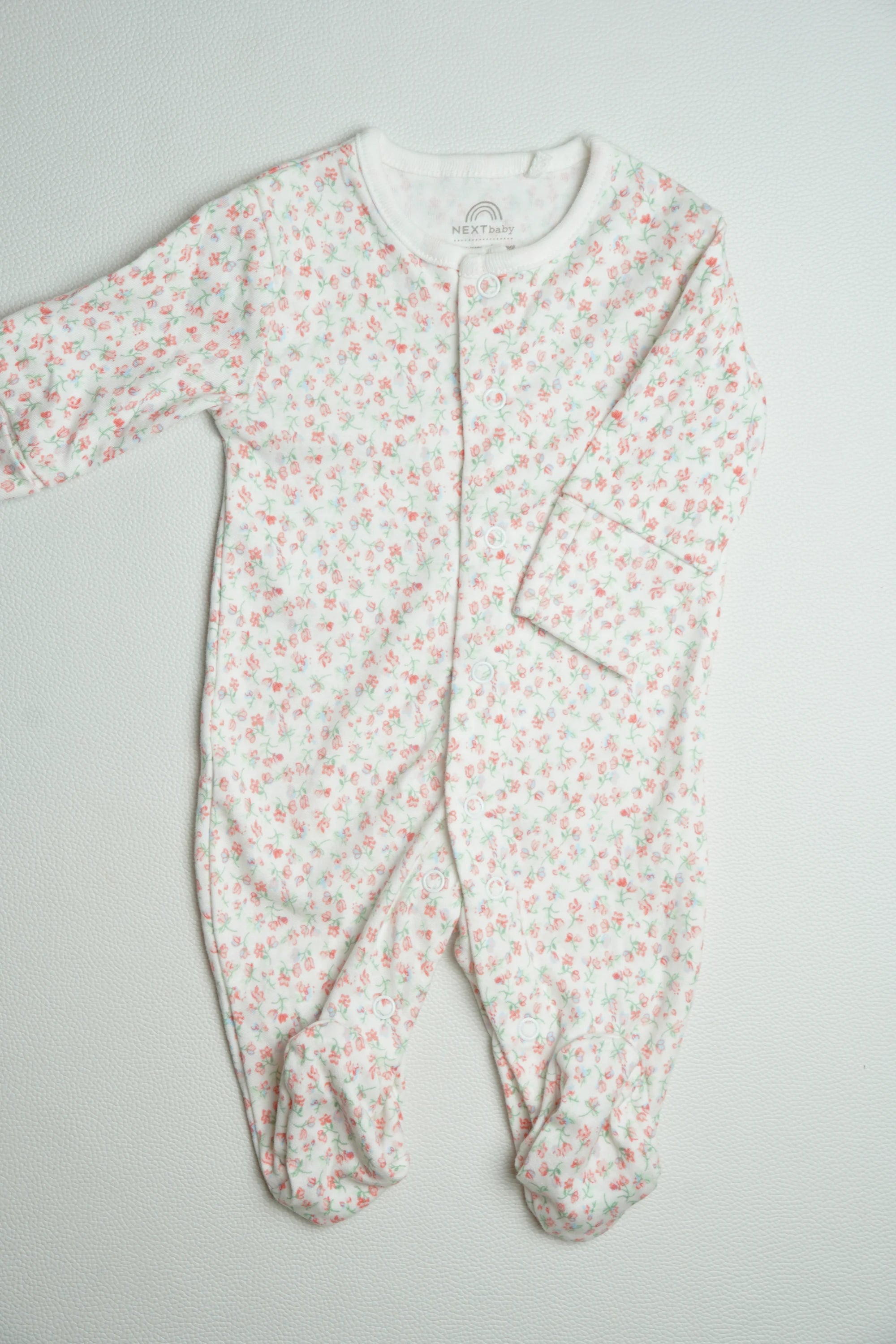 White Full Floral | Jumpsuit | A000059