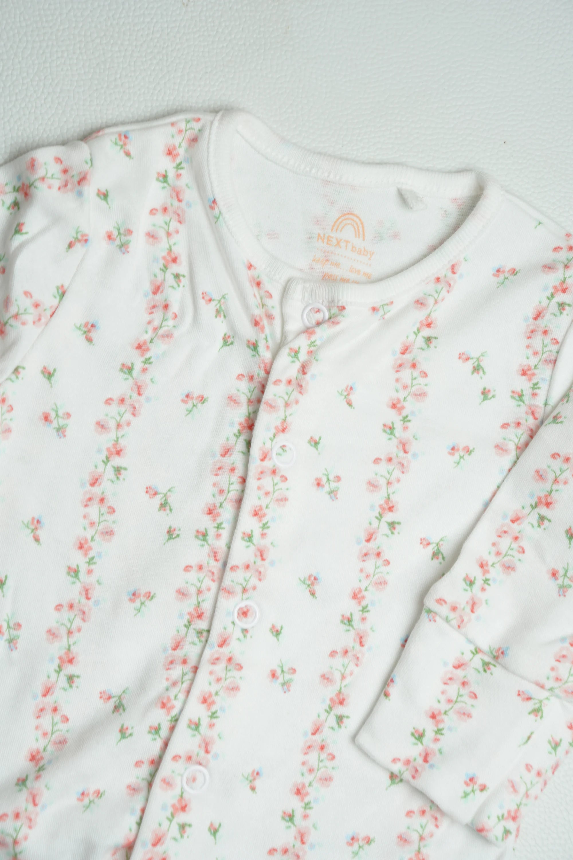 White Floral Vine | Jumpsuit | A000060