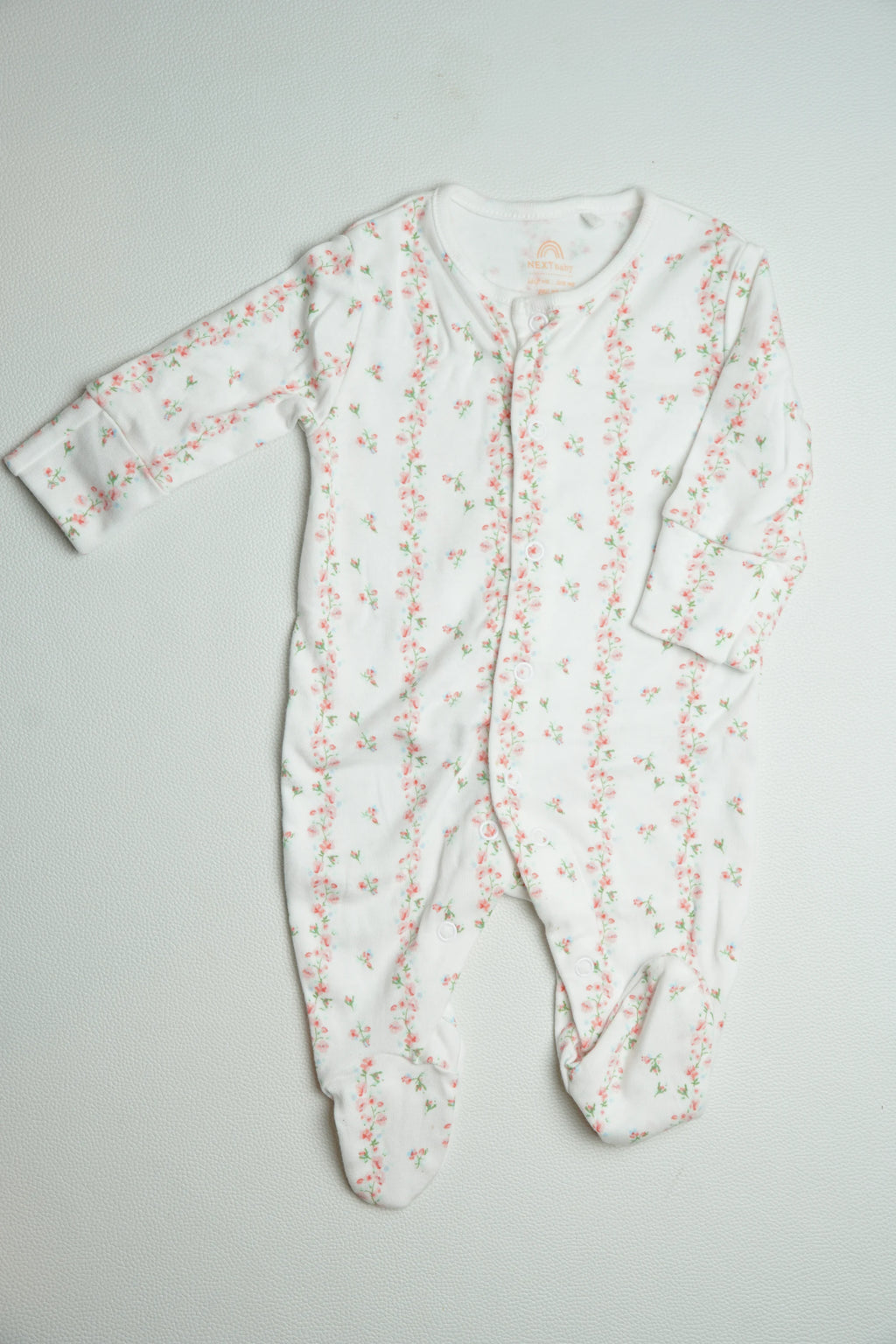 White Floral Vine | Jumpsuit | A000060