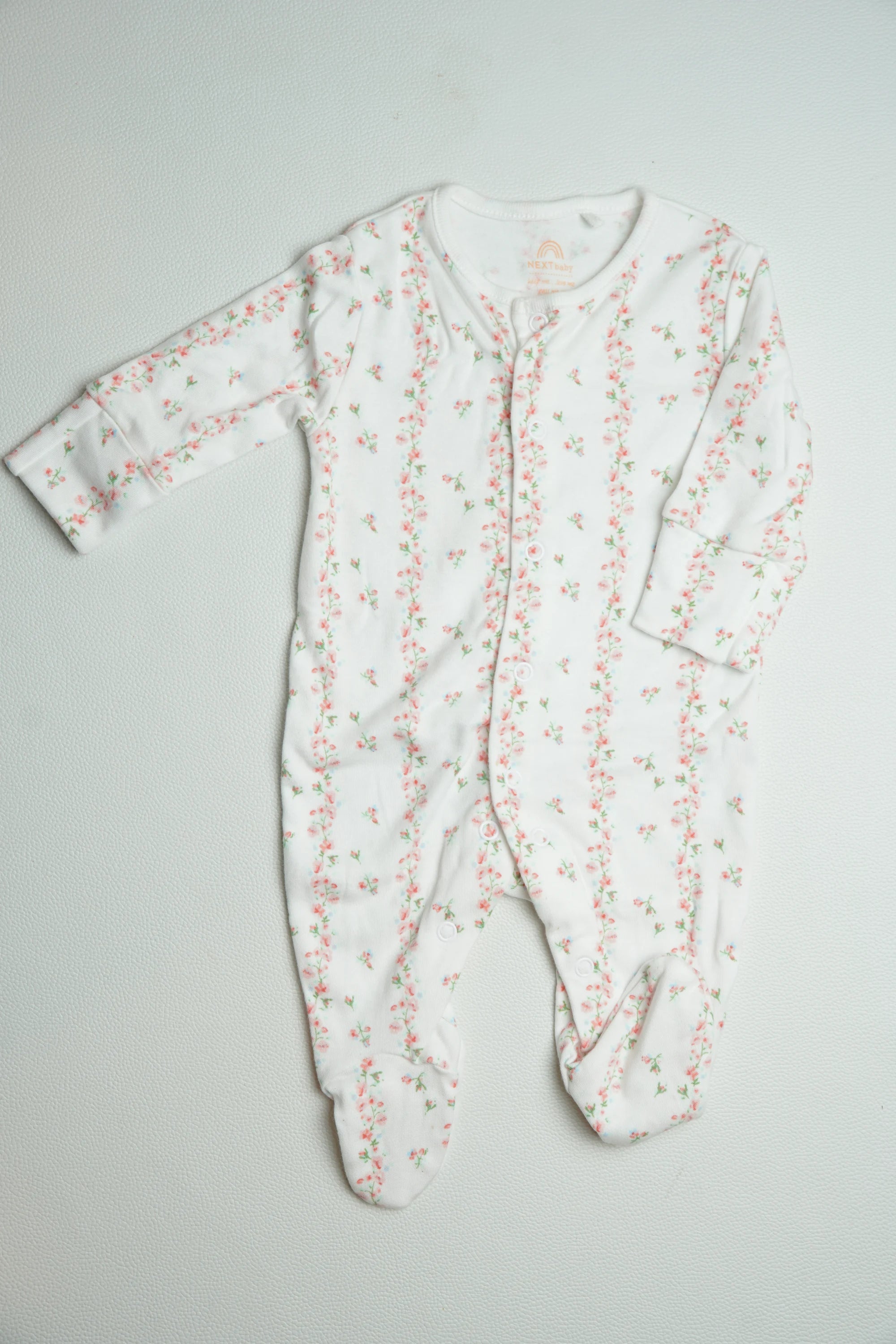 White Floral Vine | Jumpsuit | A000060