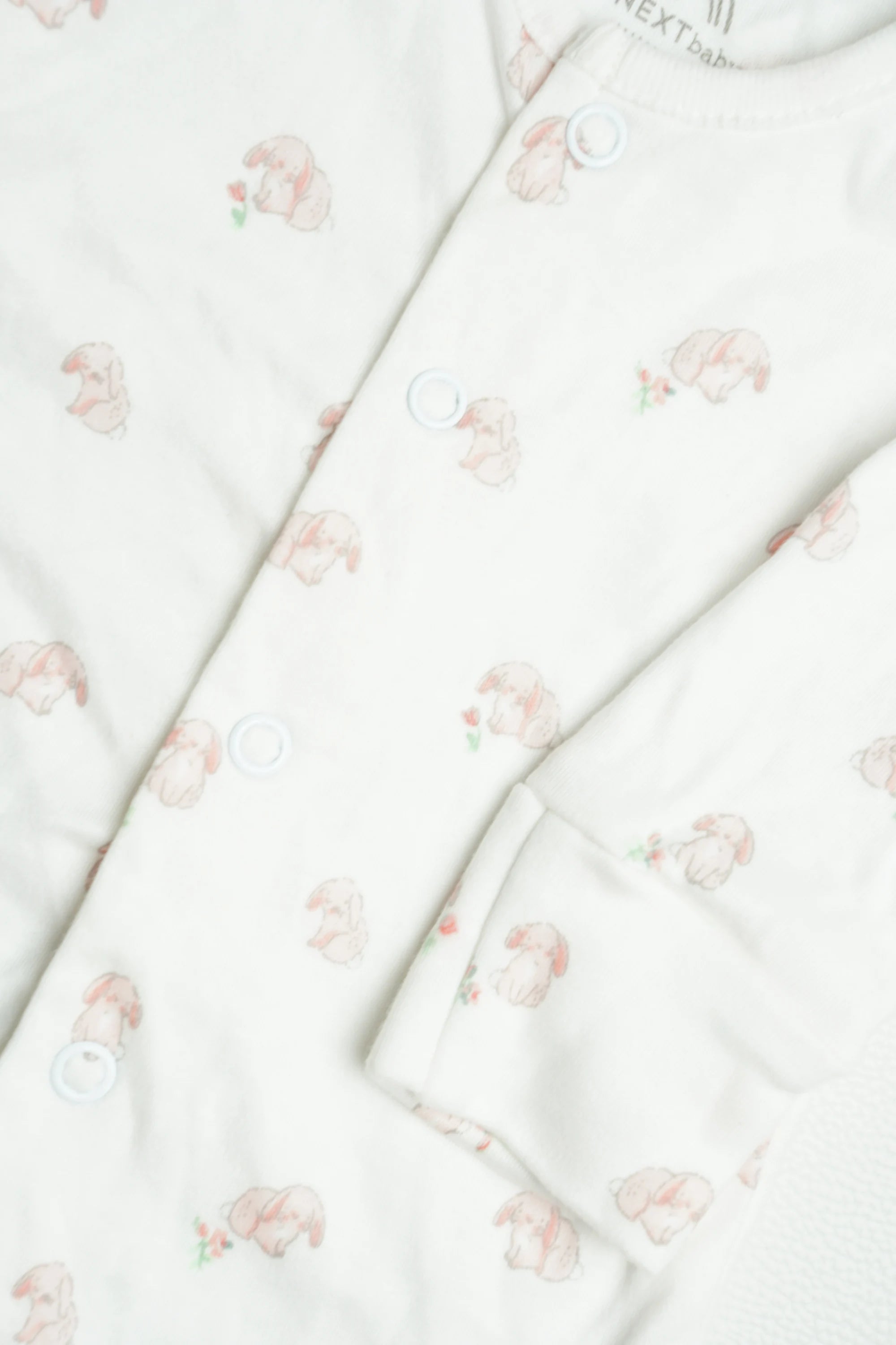 White Pink Puppy | Jumpsuit | A000063