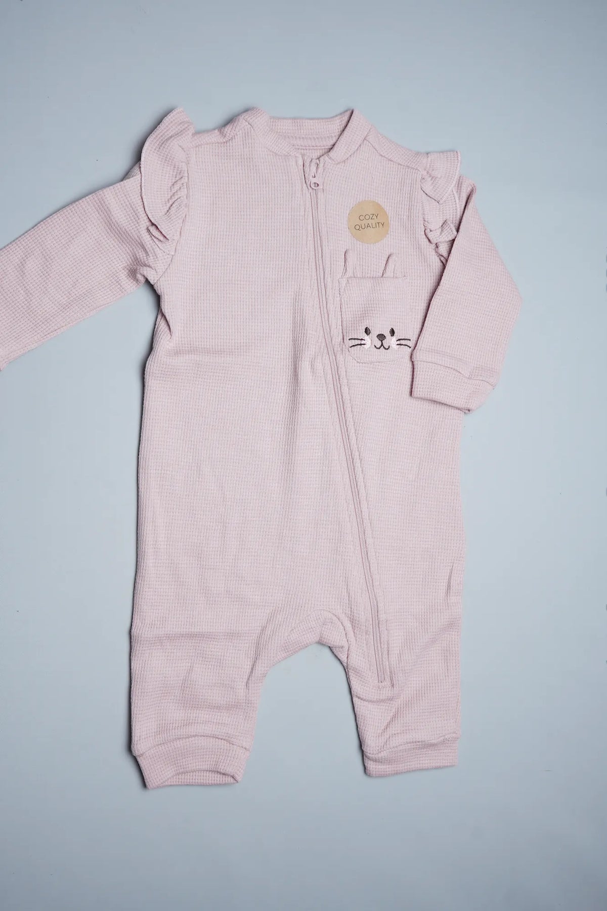 Pink Waffle | Jumpsuit | A000629