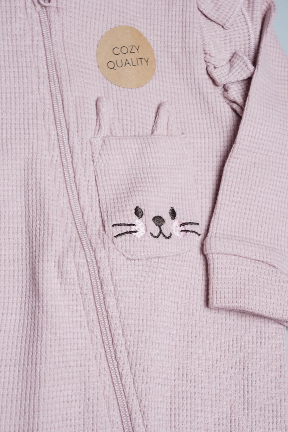 Pink Waffle | Jumpsuit | A000629