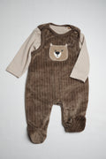 Dungaree Brown velvet