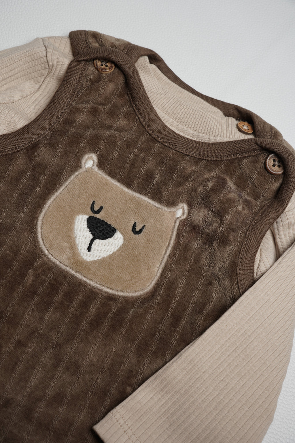 Dungaree Brown velvet