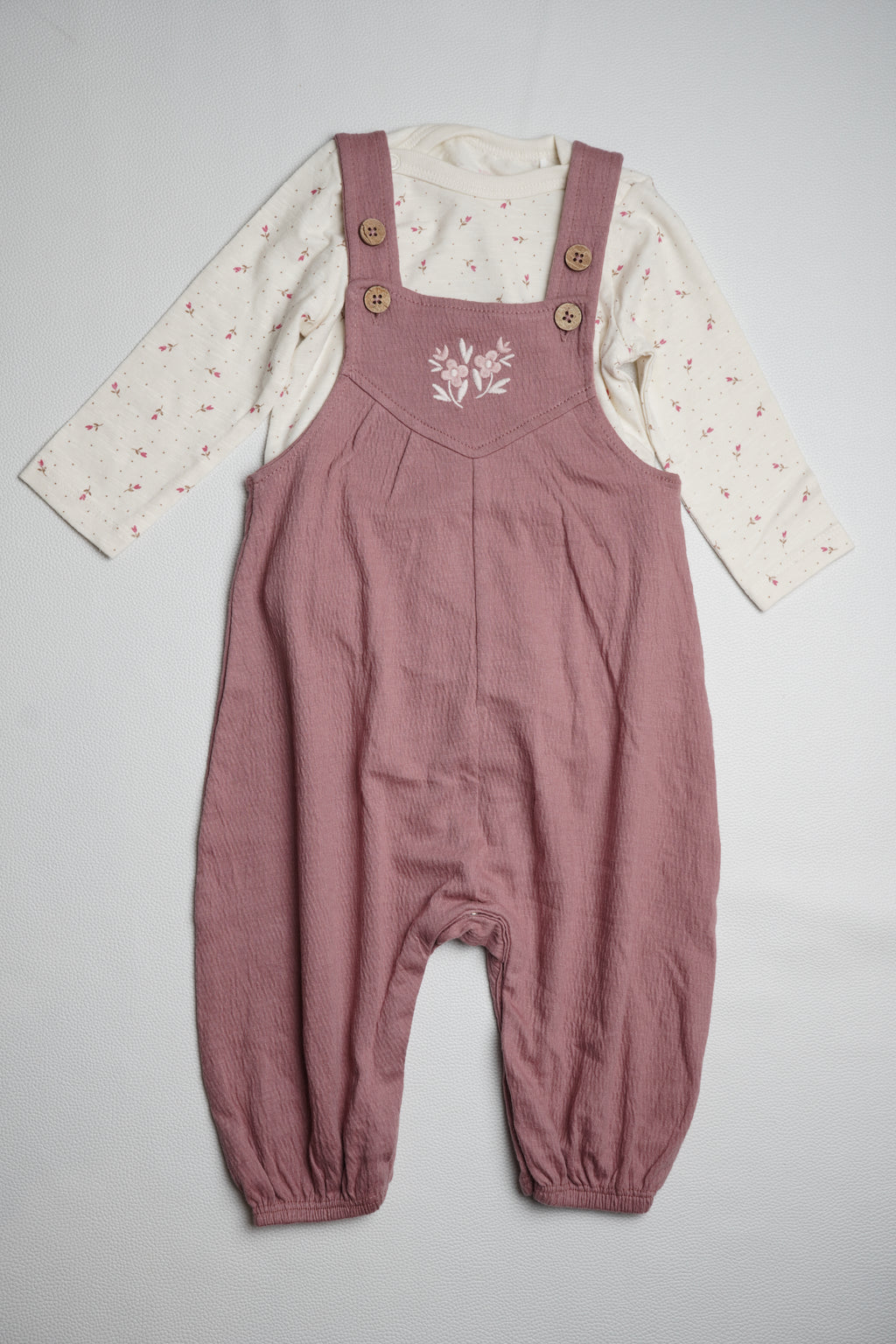 Dungaree Pink baloon style