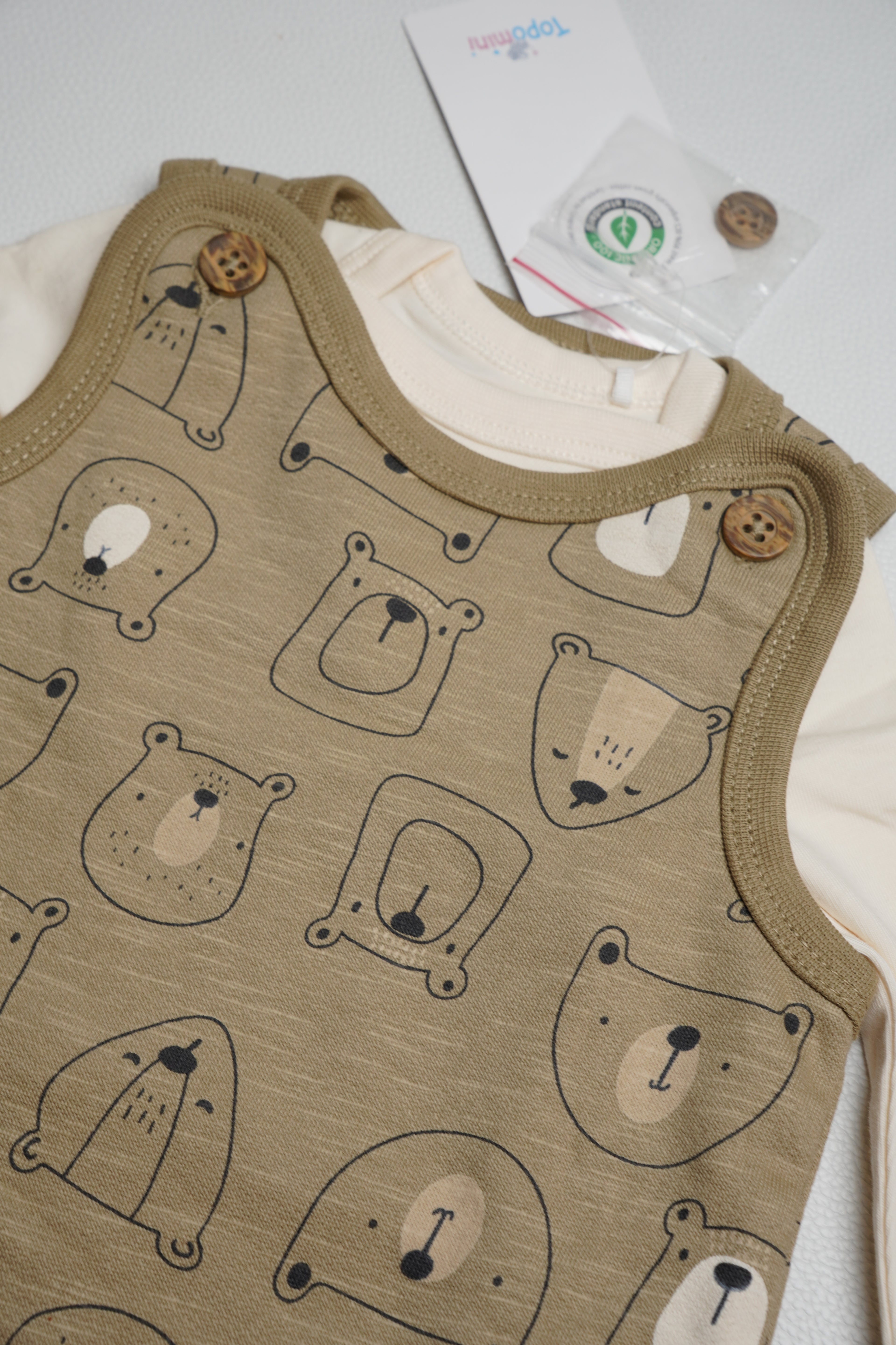Dungaree Greasy Green koala