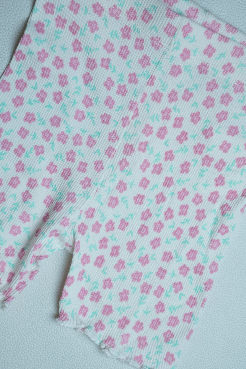 Pink Floral Shorts
