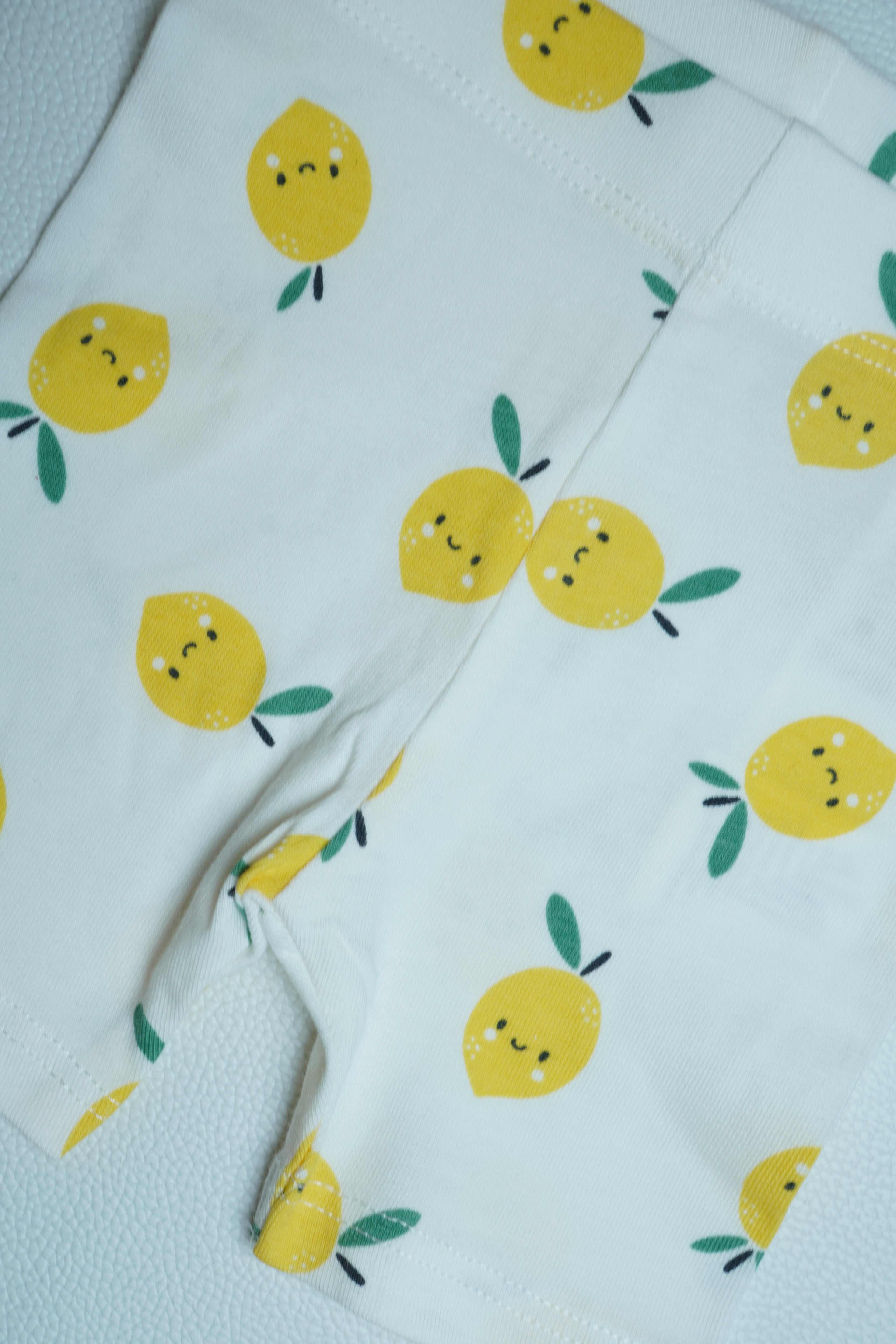Lemon Print Shorts
