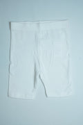 White Plain Shorts