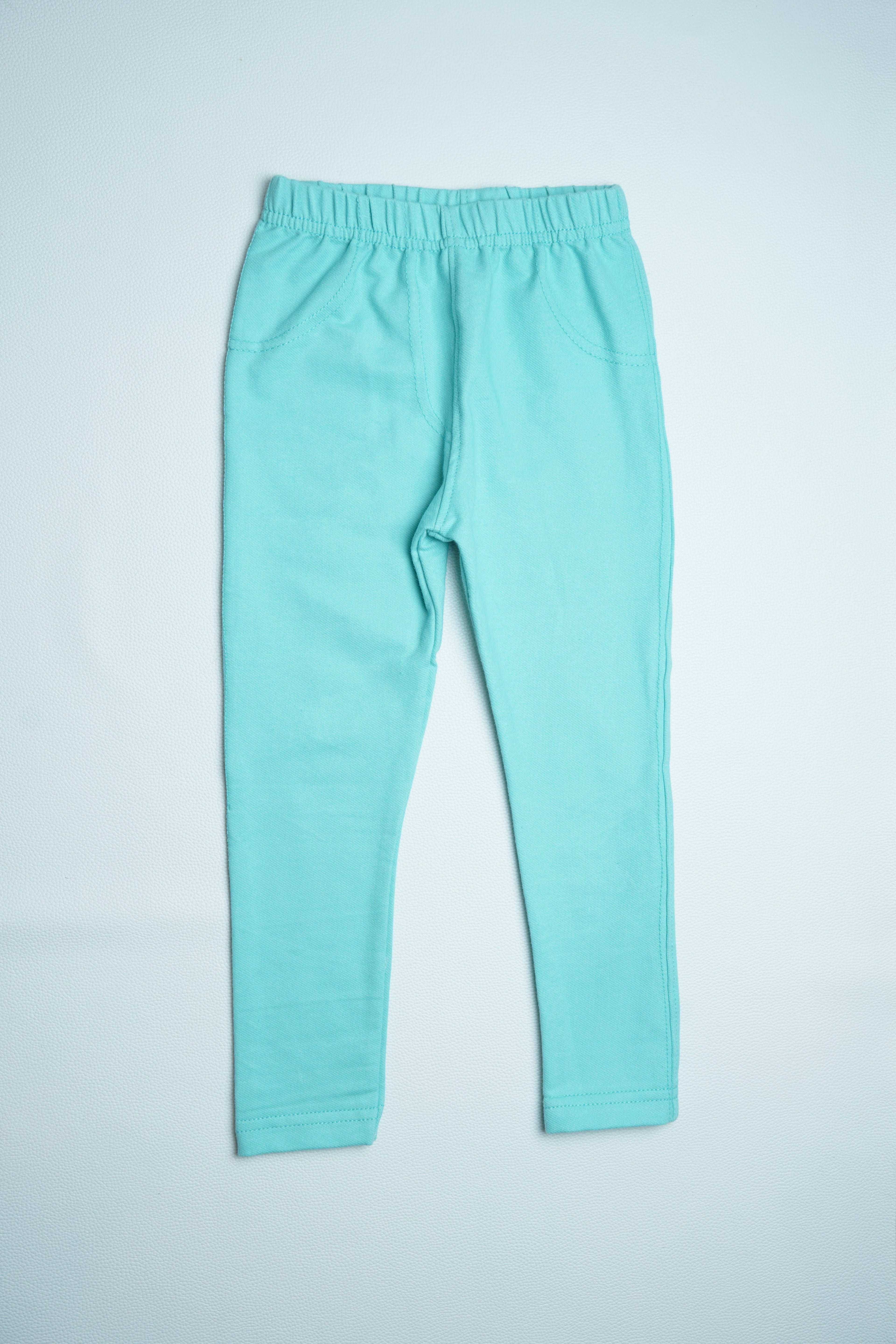 Jegging turquoise