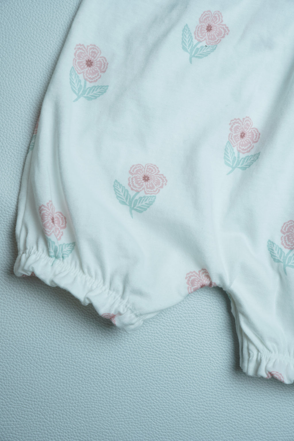 White Floral | Half Jumpsuit