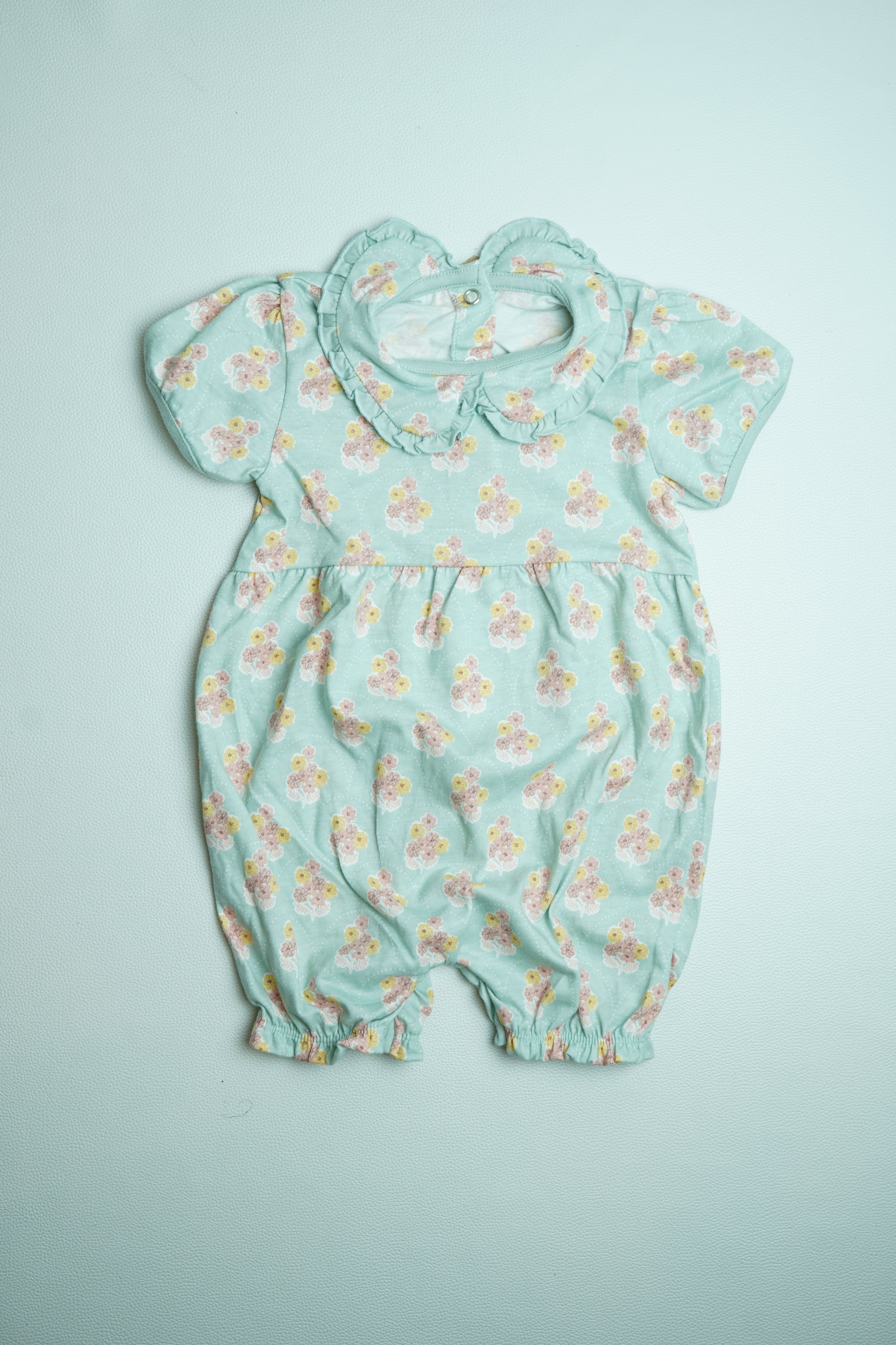 Pastel Green | Half Jumpsuit