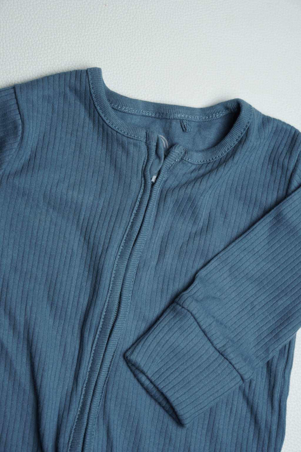 Blue Ribbed | Jumpsuit