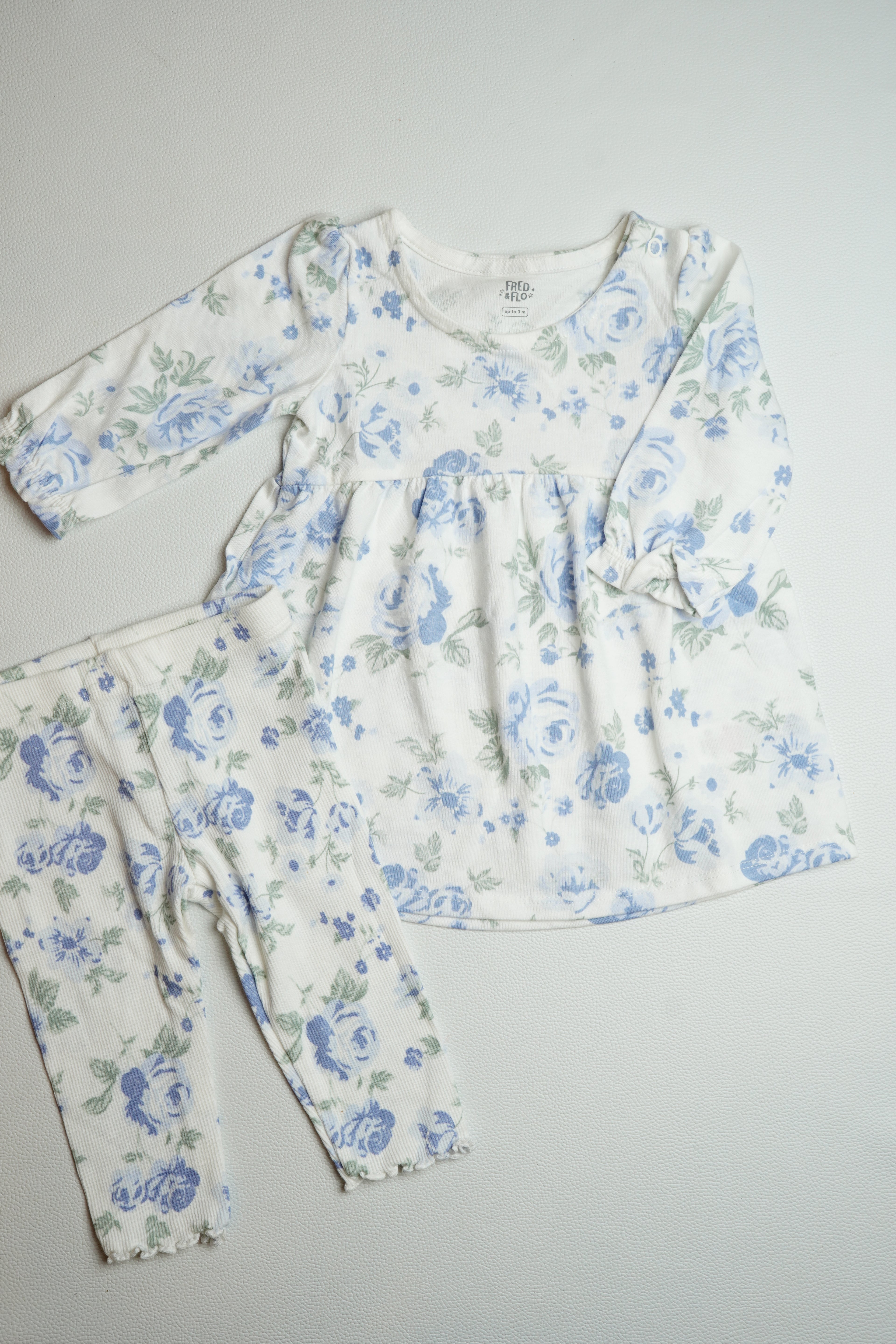 White Floral | Frock set