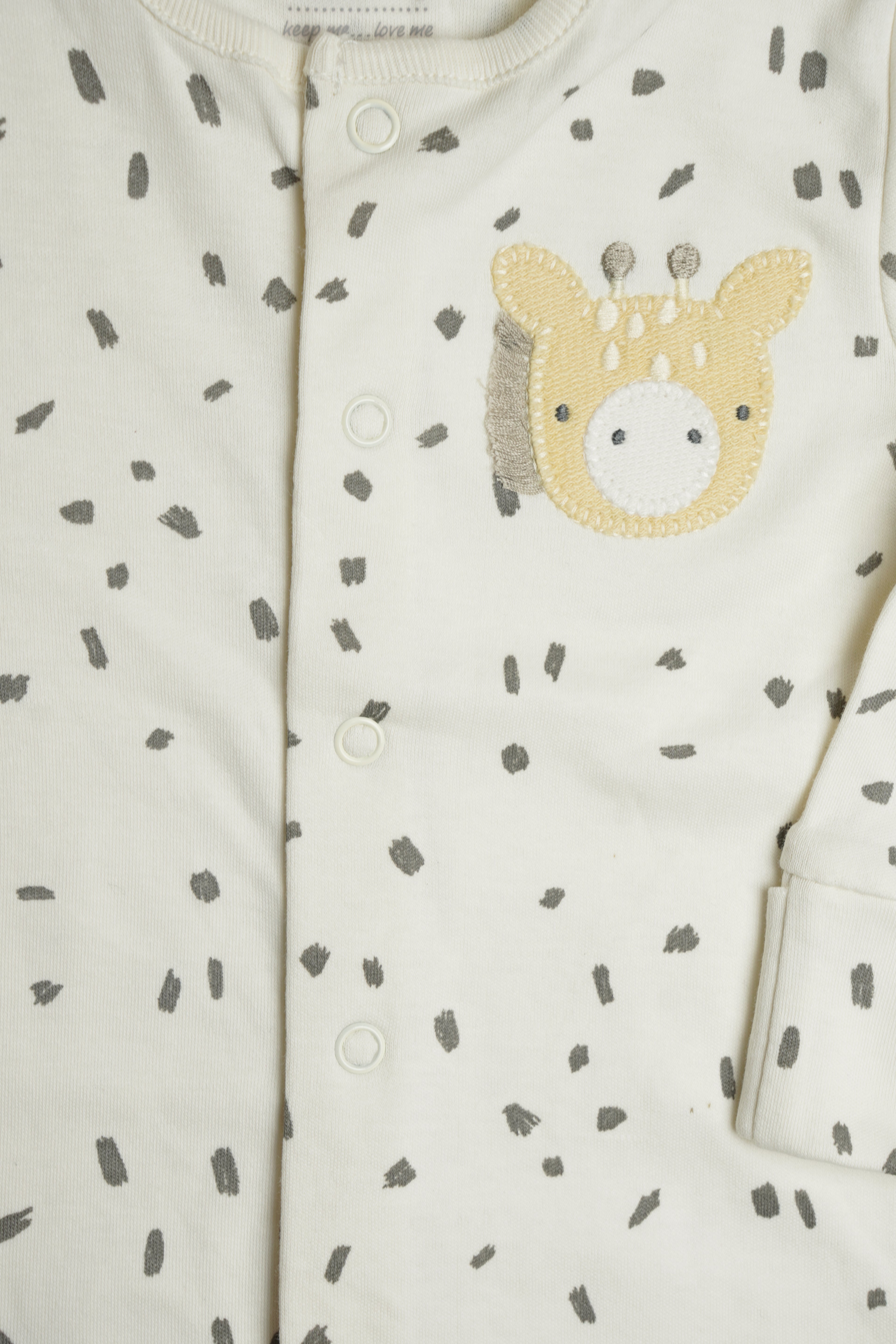 Cream Giraffe | Jumpsuit