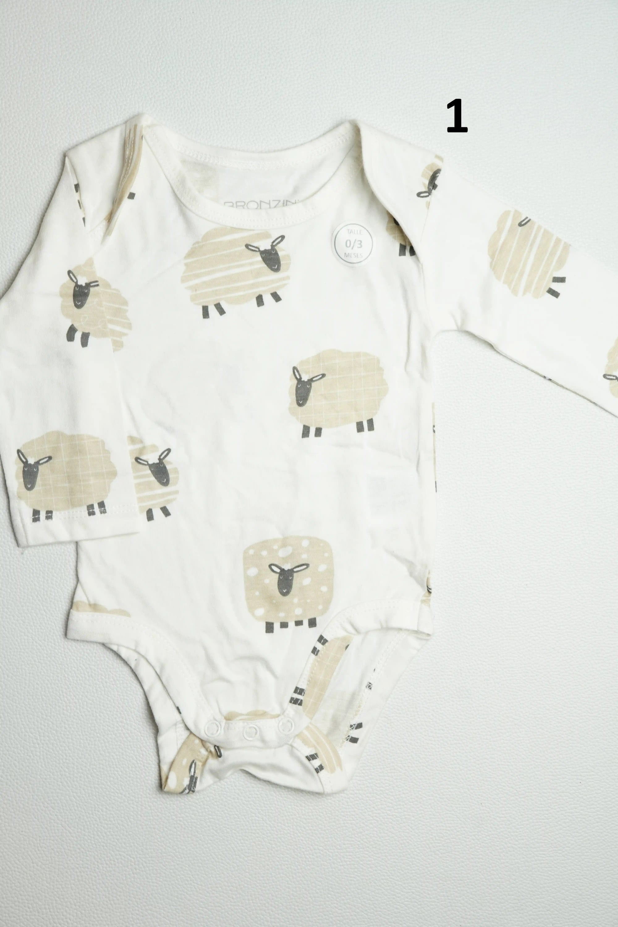 0-3 Months | Full Sleeve Onesie