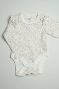 White Floral | Full sleeve Onesie