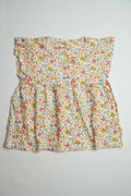 Floral Frill Sleeve | Peplum Tops