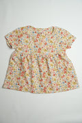 Floral Half Sleeve | Peplum Tops