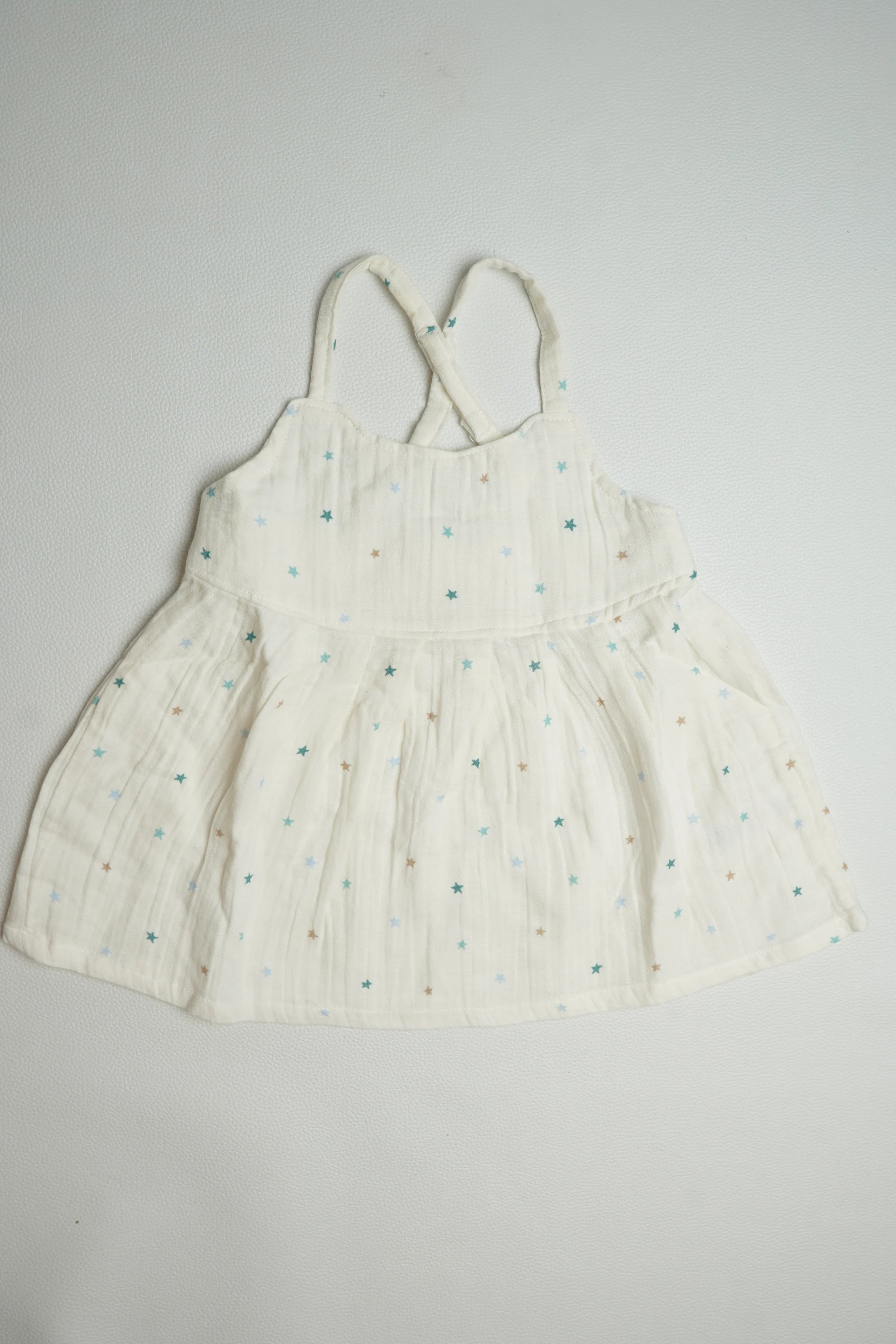 Colorful Star | Muslin Frock