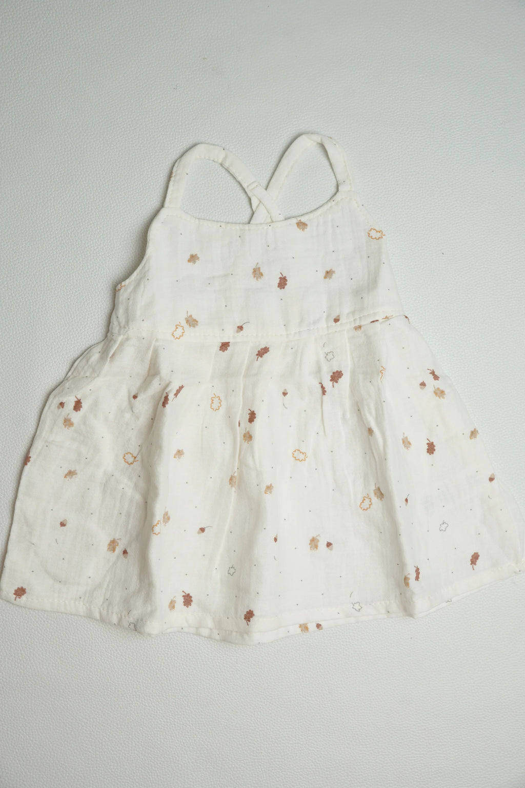 Off white Autumn | Muslin Frock