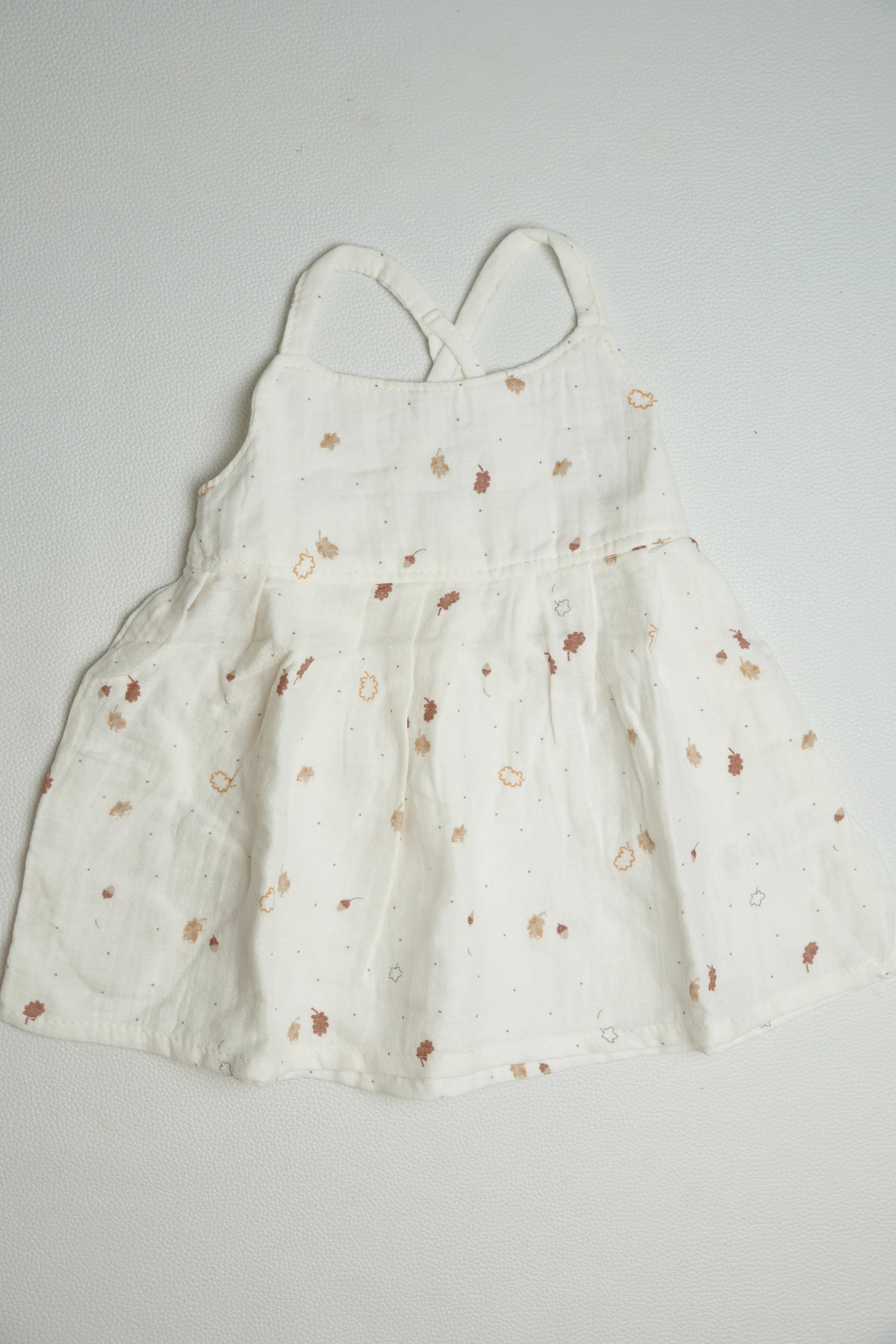 Off white Autumn | Muslin Frock