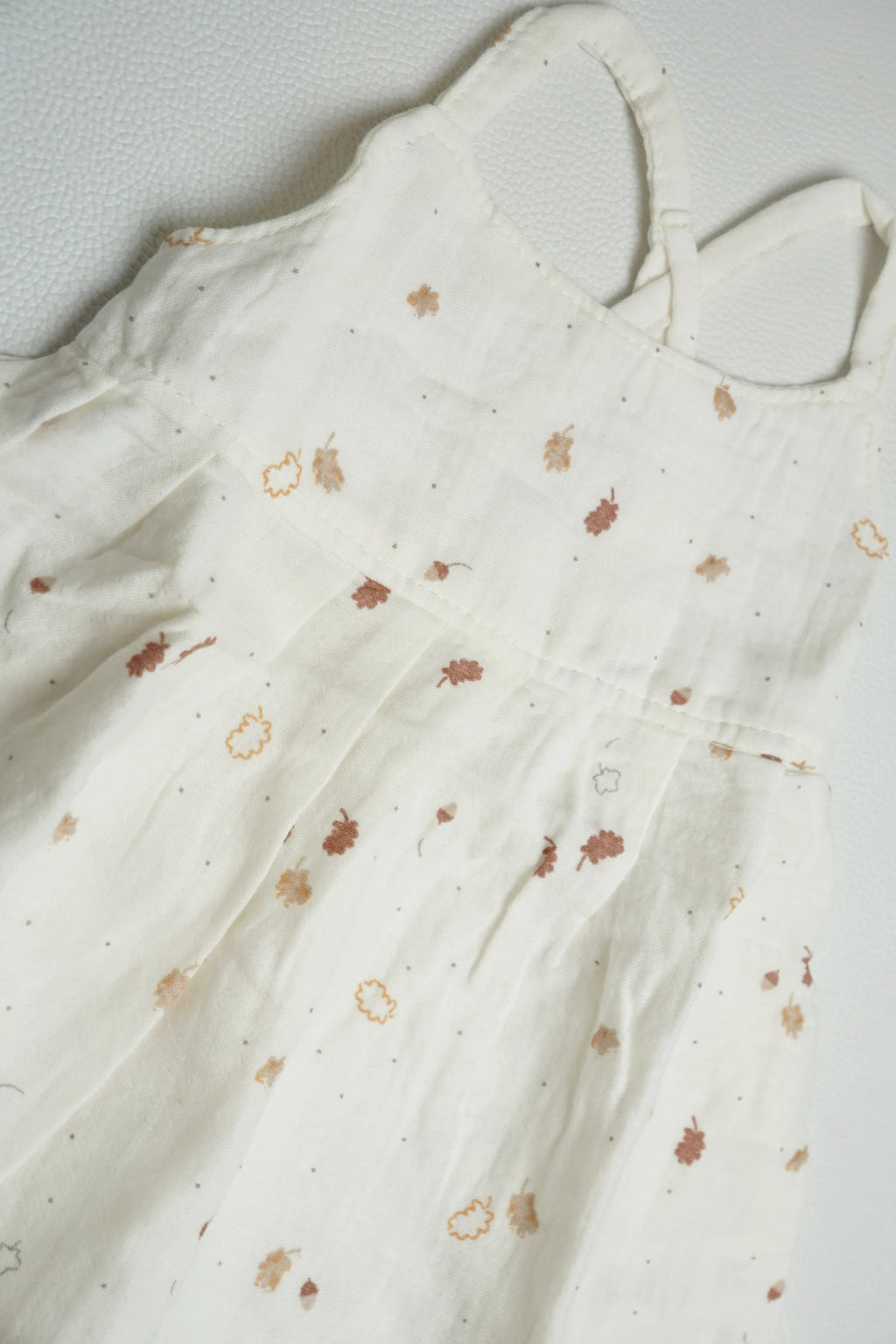 Off white Autumn | Muslin Frock