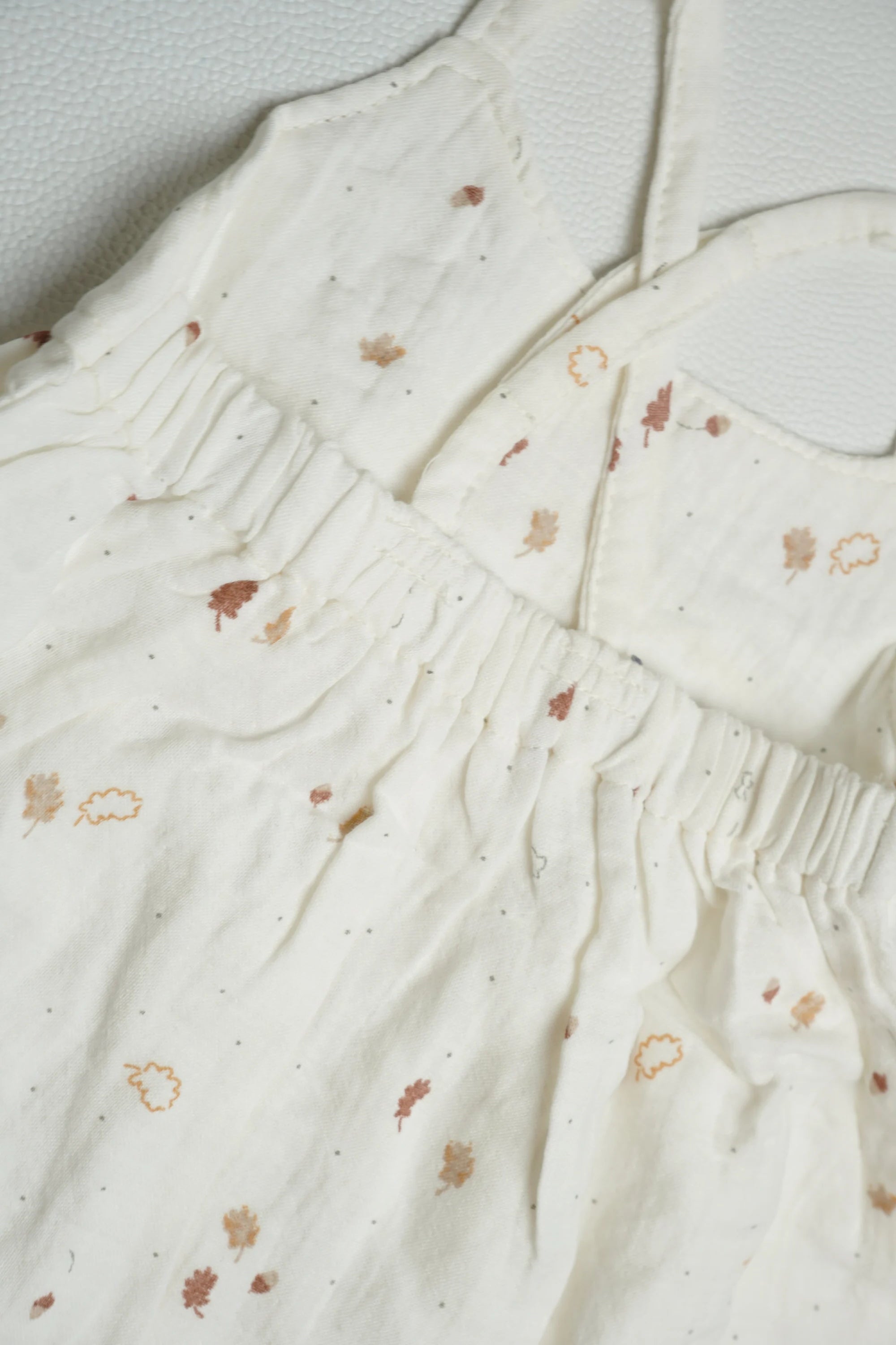 Off white Autumn | Muslin Frock