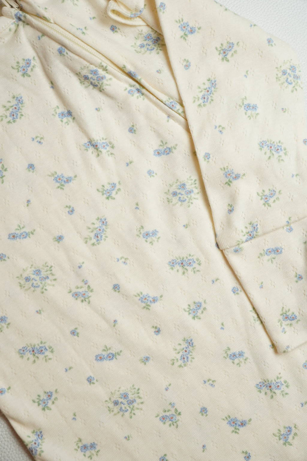 Cream & Blue Floral | Jumpsuit