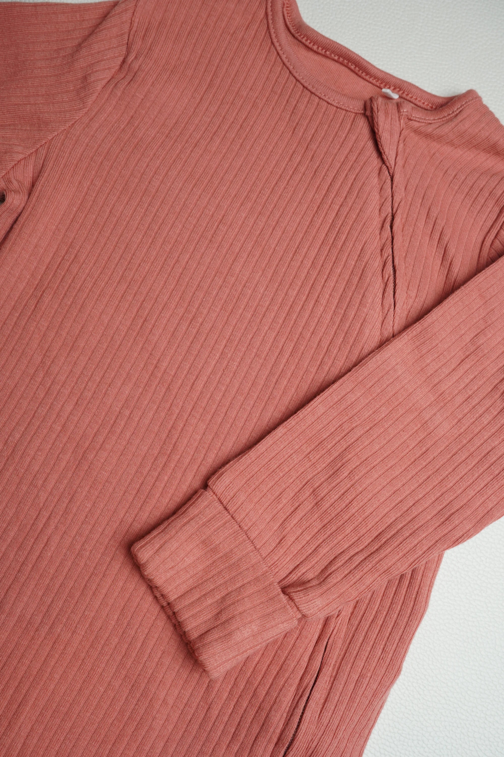 Rust Ribbed | Jumpsuit