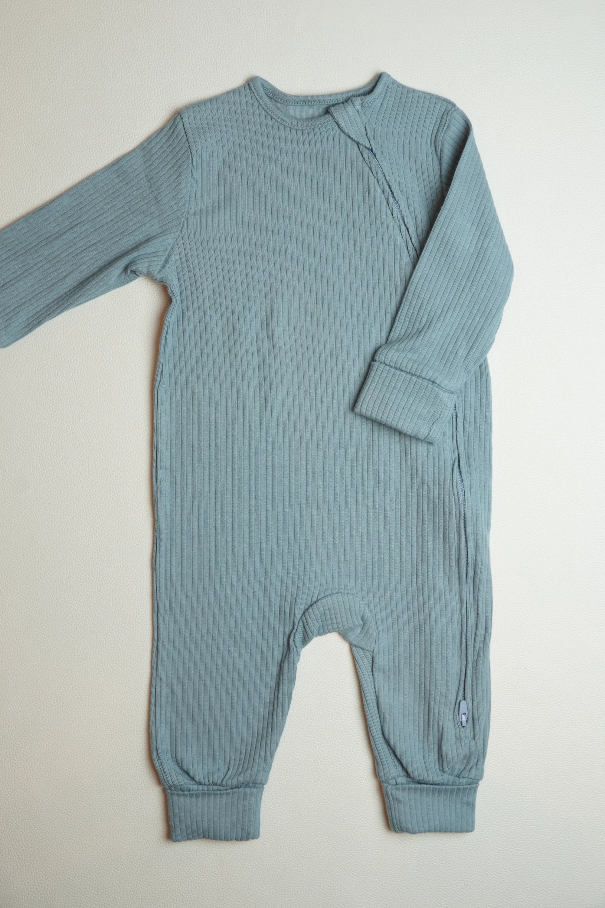 Blue Ribbed | Jumpsuit